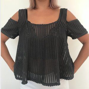 BCBGeneration Cold Shoulder Top